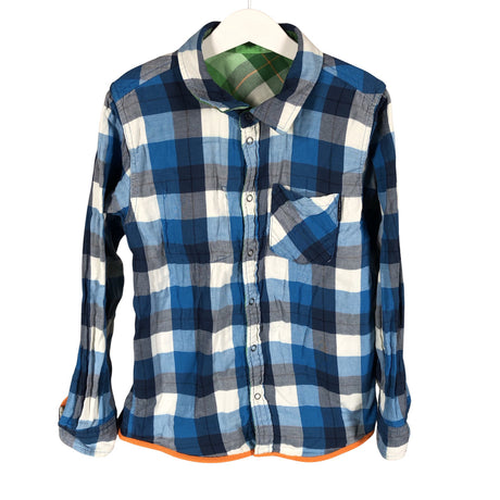 Unisex Polarn O. Pyret - Flanellsärk, suurus 134 - 140 - Roheline (2)