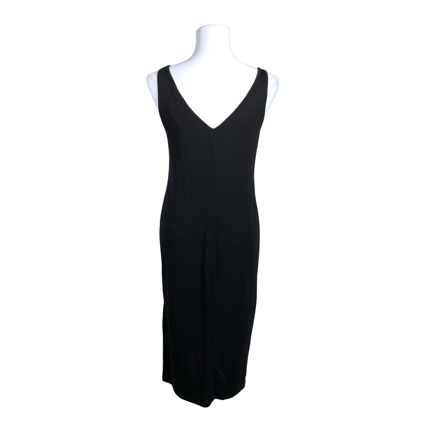 Unisex Lindex - Trikotaažist kleit, suurus 36 - Must (2)