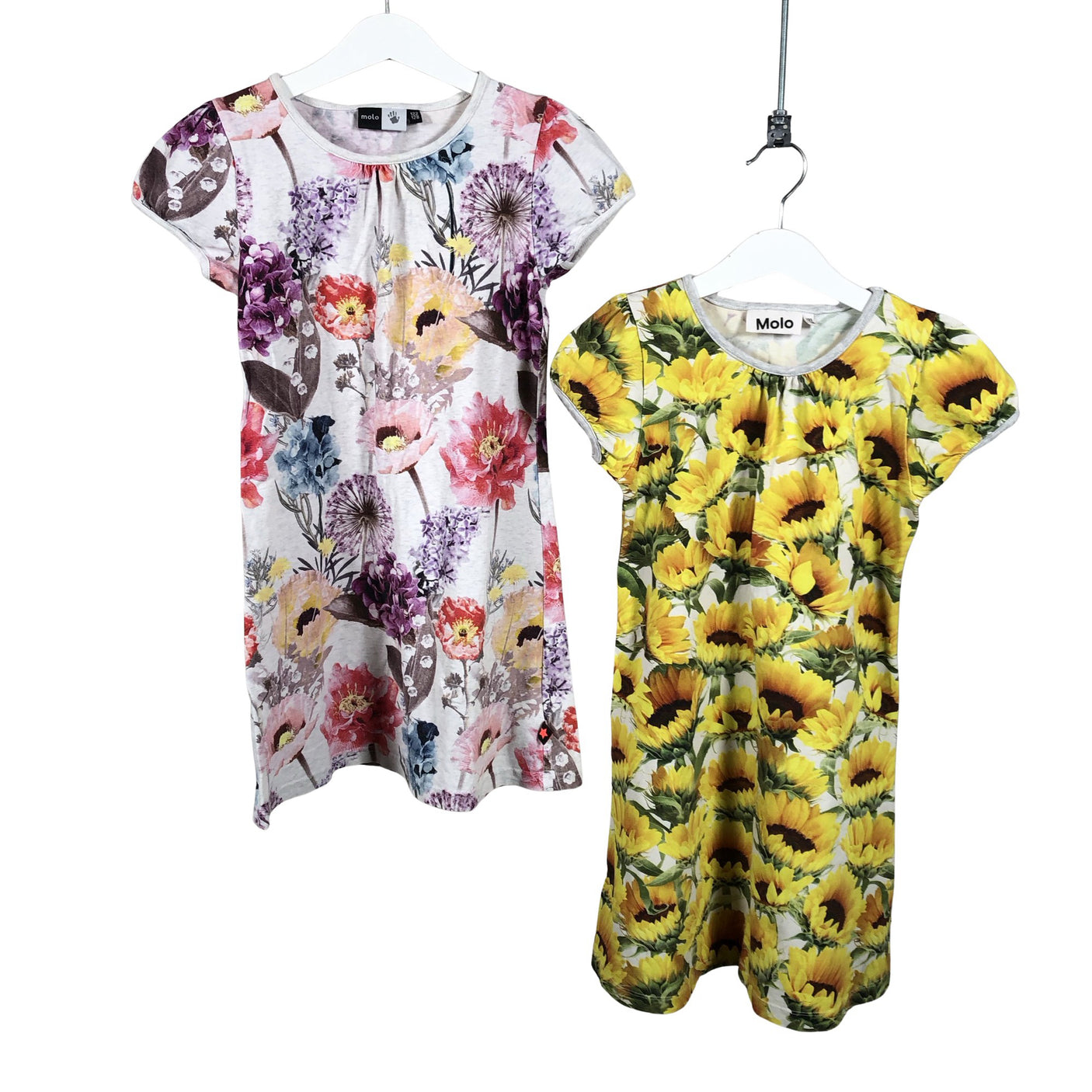 Unisex Molo Kids - Trikotaažist kleit, suurus 122 - 128 - Kollane (1)