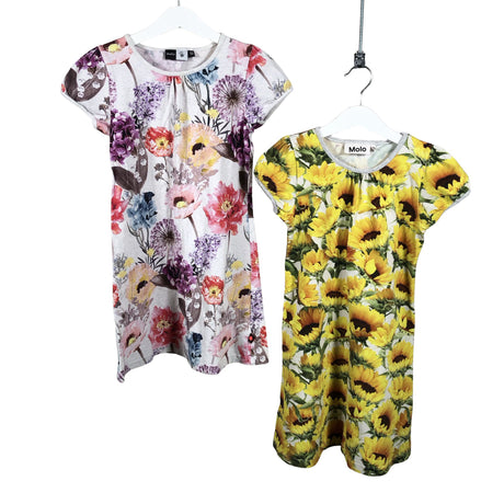 Unisex Molo Kids - Trikotaažist kleit, suurus 122 - 128 - Kollane ()