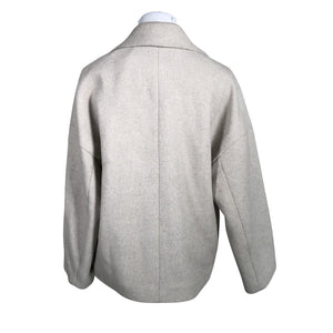 Unisex Lindex - Villane mantel, suurus 34 - Beige (3)