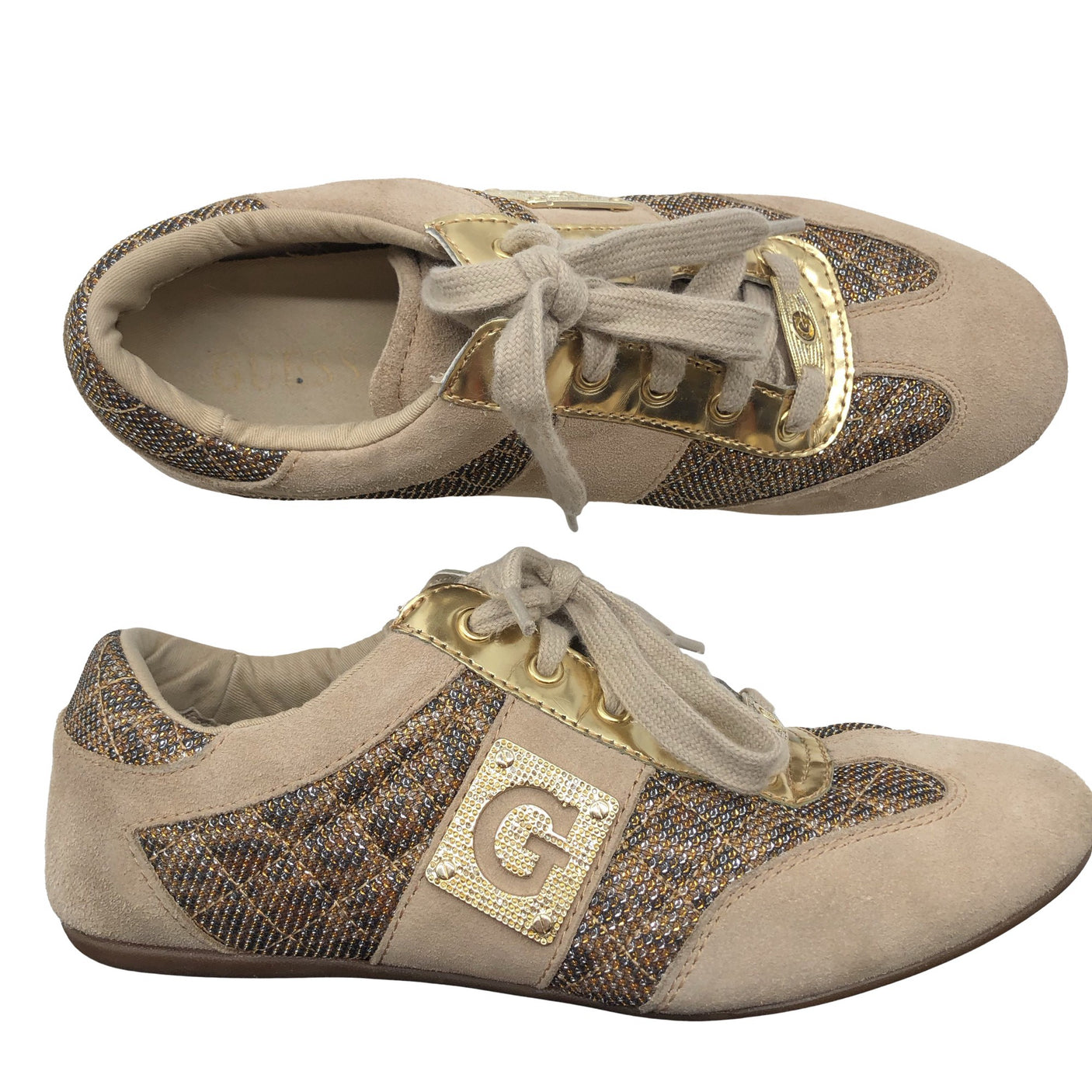 Unisex Guess - Tennised, suurus 39 - Pruun (1)