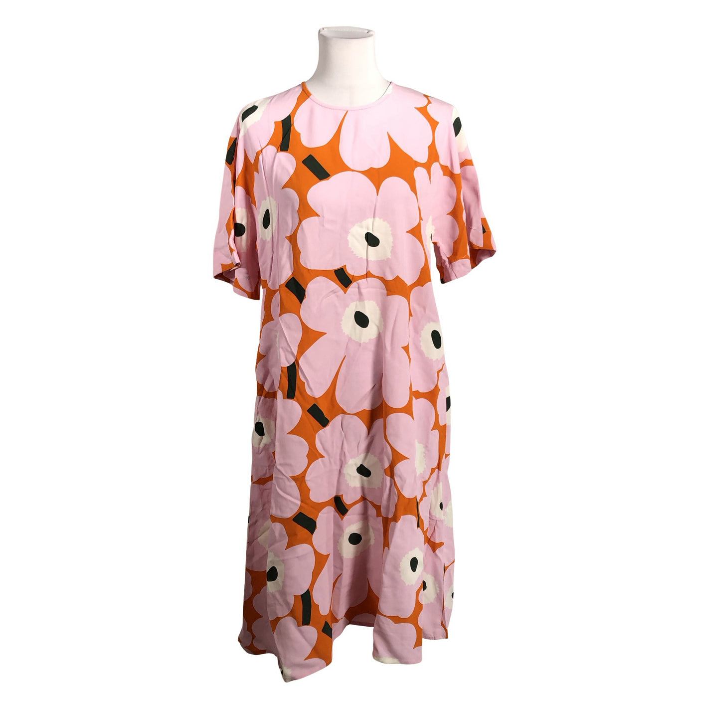 Unisex Marimekko - Õhuke kleit, suurus 40 - Oranž (1)