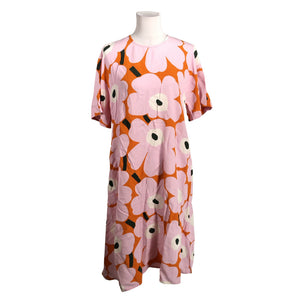 Unisex Marimekko - Õhuke kleit, suurus 40 - Oranž (1)