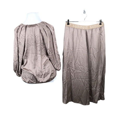 Unisex Summum Woman - Pluus, suurus 42 - Pruun (2)