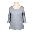Unisex Claire.dk - Trikotaažist pluus, suurus 42 - Helesinine ()