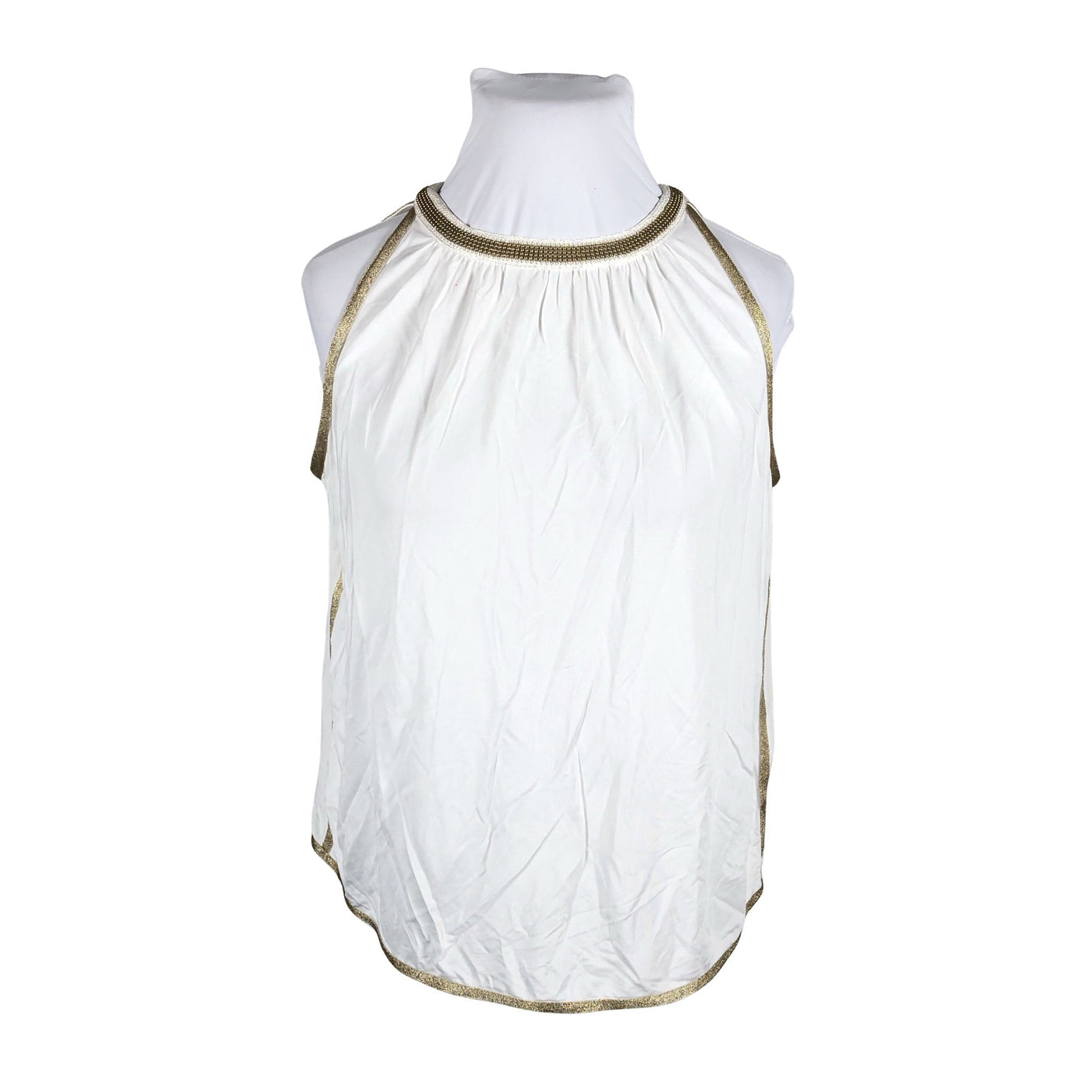 Unisex Gustav - Trikotaažist topp, suurus 42 - Valge (1)
