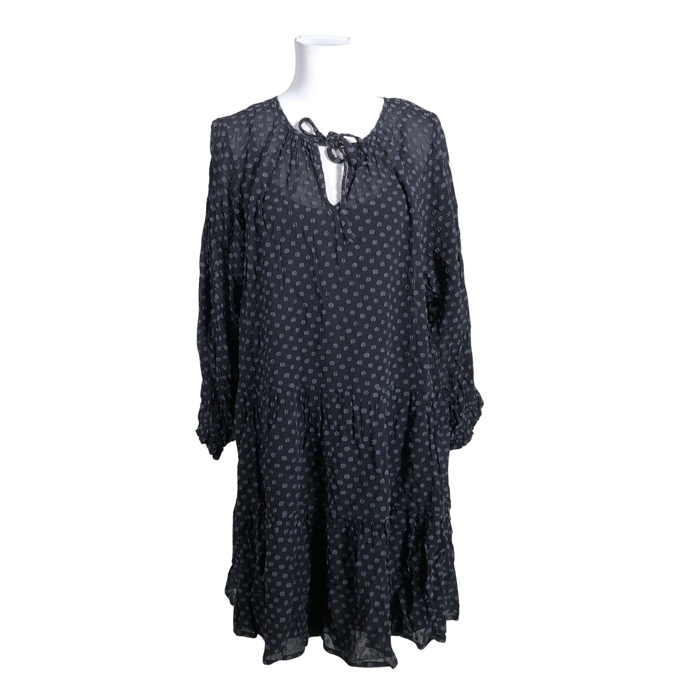 Unisex Part two - Õhuke kleit, suurus 40 - Must (1)