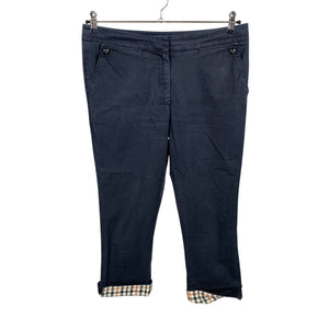 Unisex Daks London - Mittevenivad poolpikad püksid, suurus 40 - Must (1)