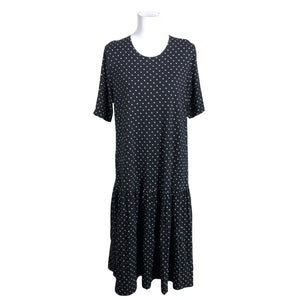 Unisex Nanso - Trikotaažist kleit, suurus 40 - Must (1)
