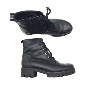 Unisex Gabor - Nööridega saapad, suurus 38 - Must (2)