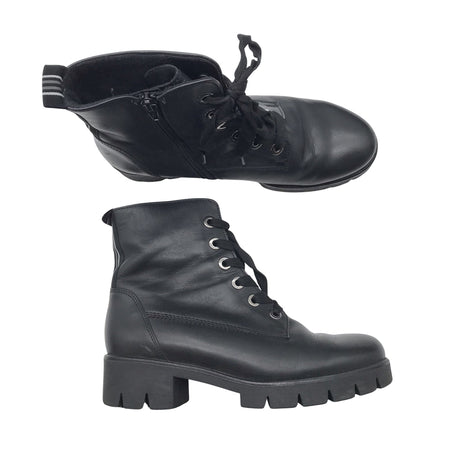 Unisex Gabor - Nööridega saapad, suurus 38 - Must ()