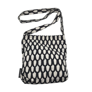Unisex Marimekko - Õlakott, suurus Midi - Must (1)