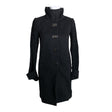 Unisex Patrizia Pepe - Villane mantel, suurus 36 - Must ()