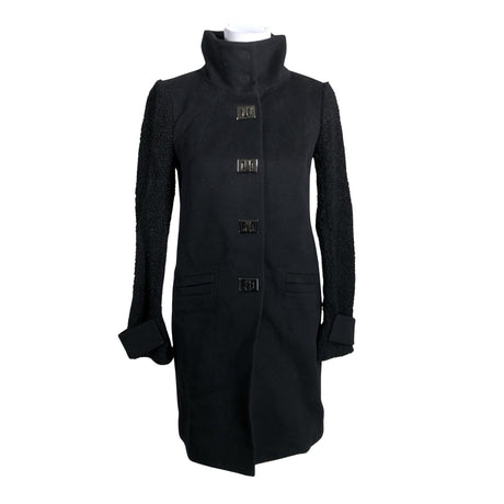 Unisex Patrizia Pepe - Villane mantel, suurus 36 - Must ()