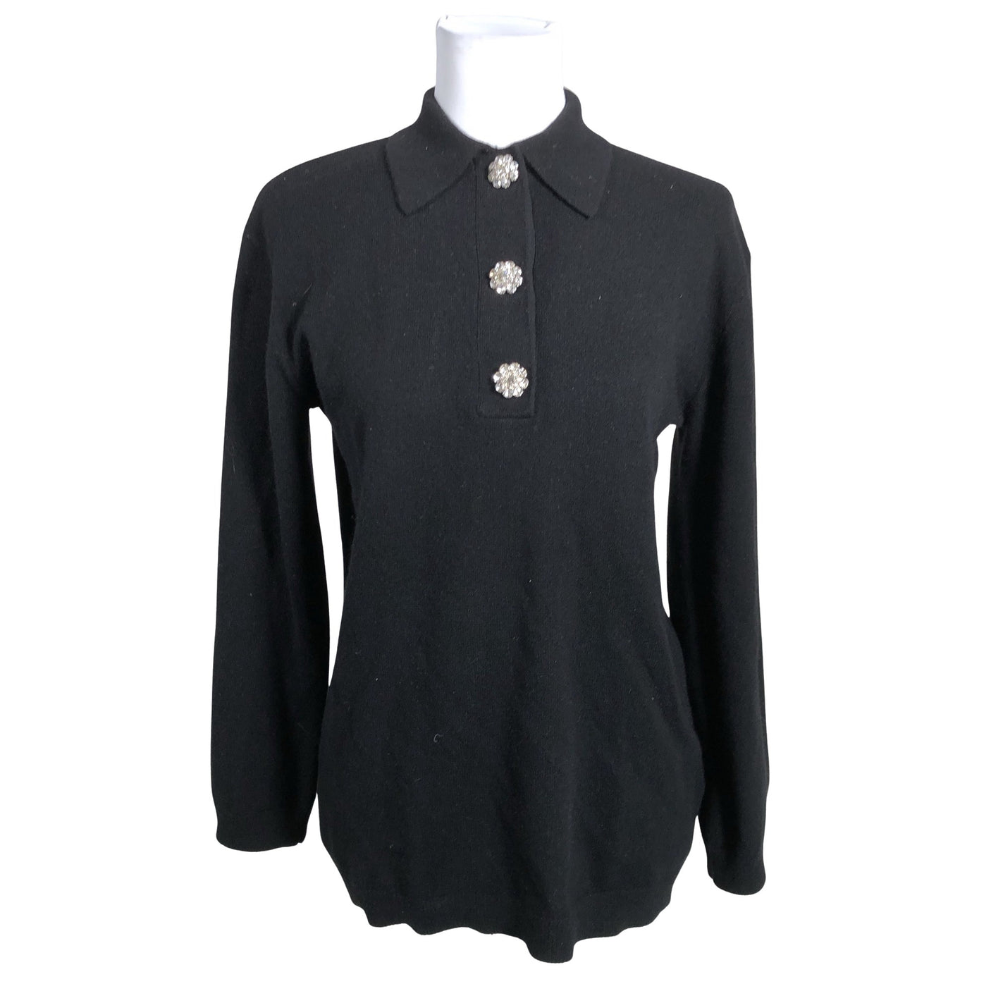 Unisex Ganni - Kampsun, suurus 34 - Must (1)
