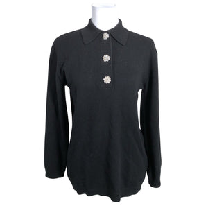 Unisex Ganni - Kampsun, suurus 34 - Must (1)