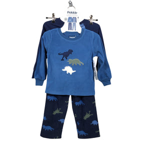 Unisex Pekkle - Fliiskomplekt, suurus 92 - 98 - Sinine (1)