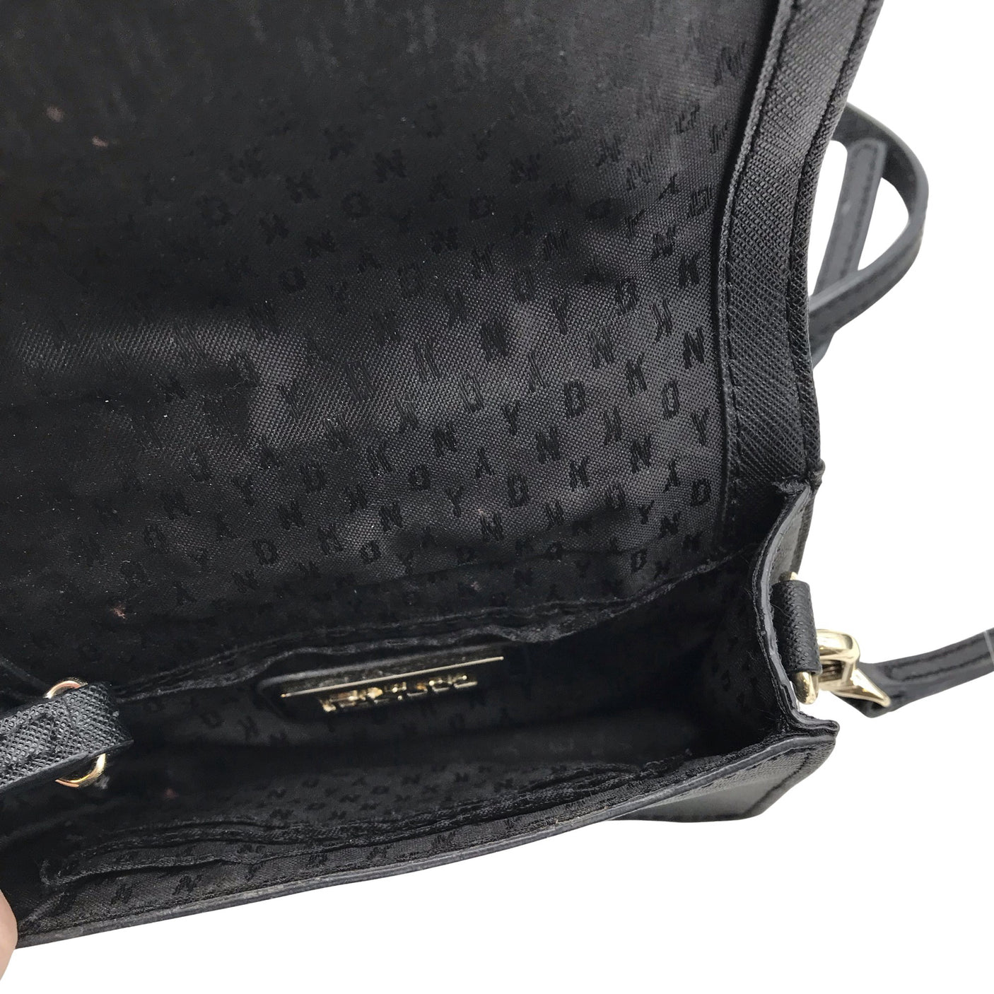 Unisex DKNY - Õlakott, suurus Mini - Must (3)