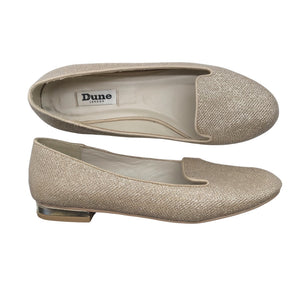 Unisex Dune London - Pidulikud baleriinad, suurus 37 - Kuld (2)