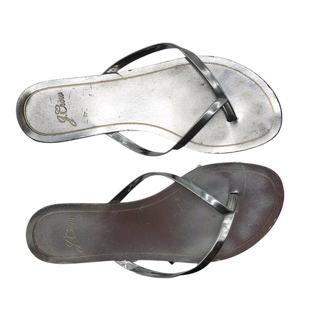 Unisex J.Crew - Rihmikud, suurus 39 - Hõbe ()