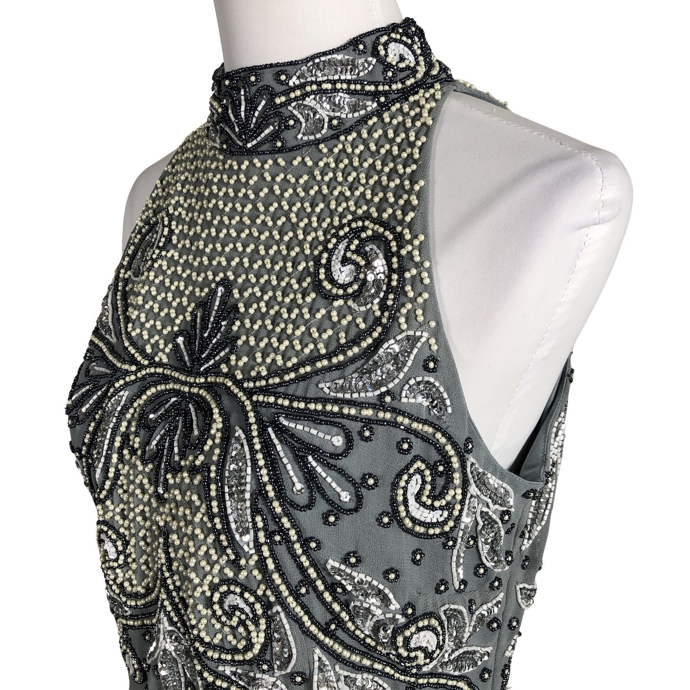 Unisex Lace & Beads - Pidulik kleit, suurus 40 - Hall (2)