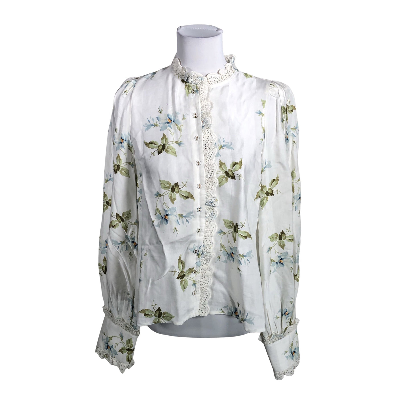 Unisex By Ti Mo - Pluus, suurus 38 - Valge (1)