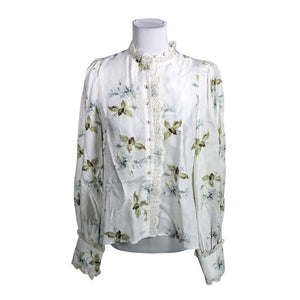 Unisex By Ti Mo - Pluus, suurus 38 - Valge (1)