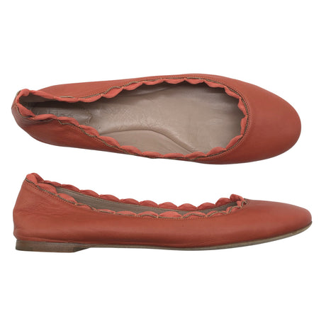 Unisex Chloé - Baleriinad, suurus 38 - Oranž ()