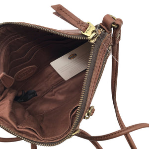 Unisex Fossil - Õlakott, suurus Mini - Pruun (5)