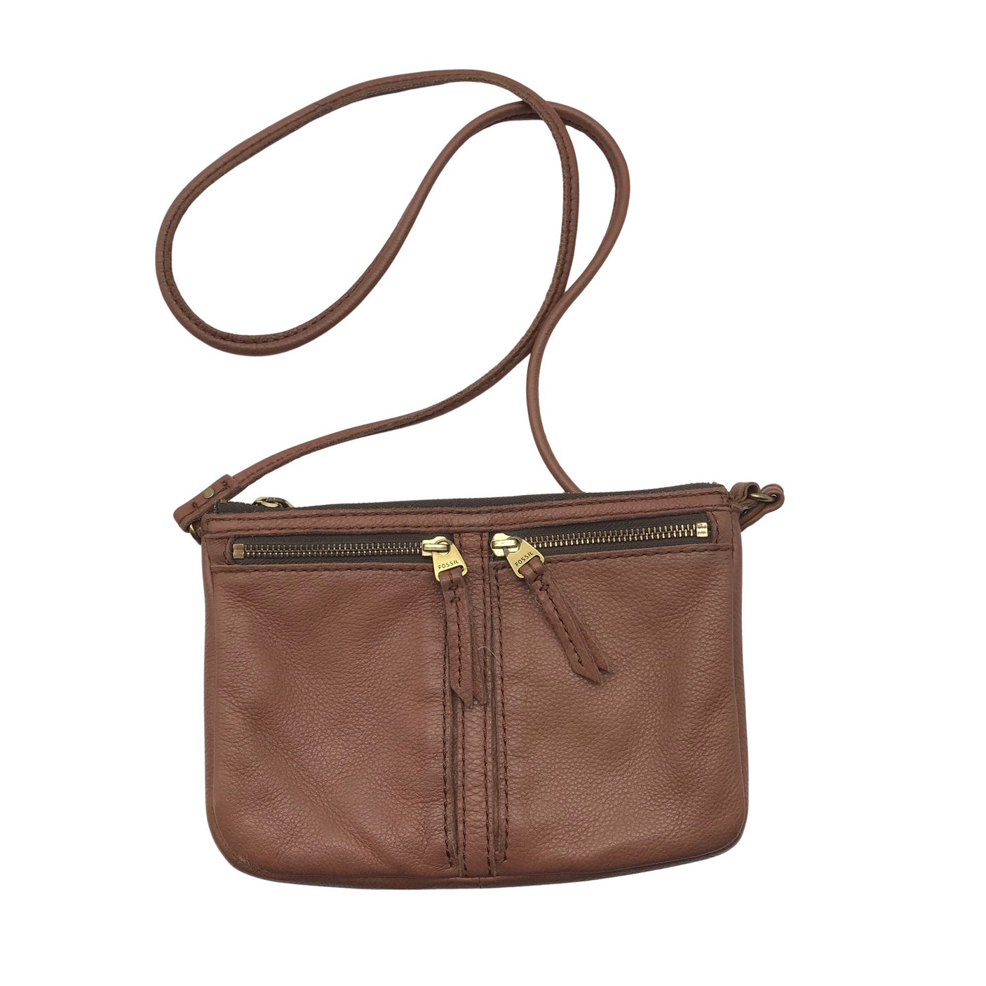 Unisex Fossil - Õlakott, suurus Mini - Pruun (1)
