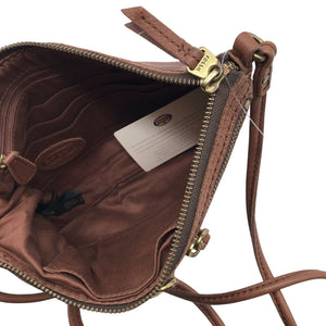 Unisex Fossil - Õlakott, suurus Mini - Pruun (4)