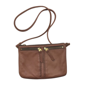 Unisex Fossil - Õlakott, suurus Mini - Pruun (2)