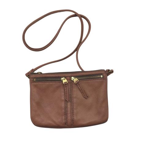 Unisex Fossil - Õlakott, suurus Mini - Pruun (2)