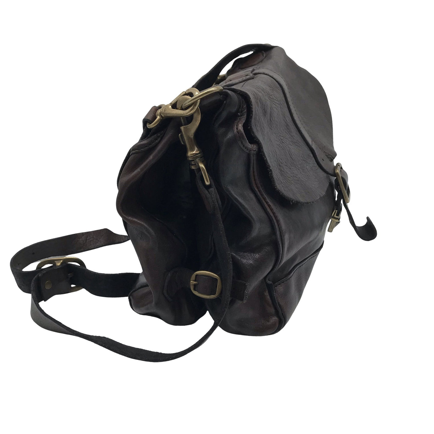 Unisex Campomaggi - Käekott, suurus Midi - Pruun (3)