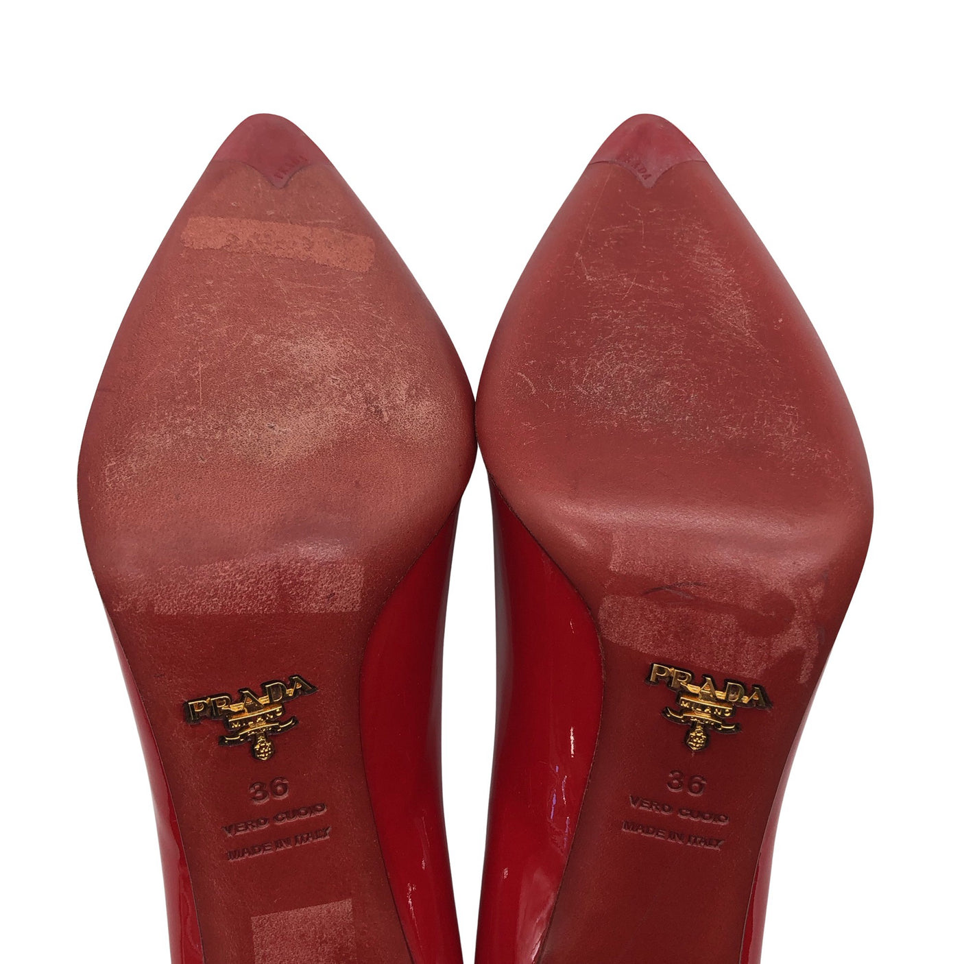Unisex Prada - Kontsakingad, suurus 36 - Punane (4)