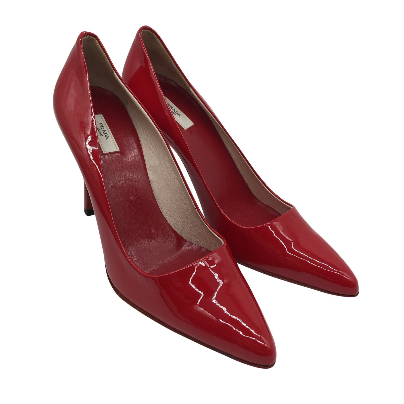 Unisex Prada - Kontsakingad, suurus 36 - Punane (2)