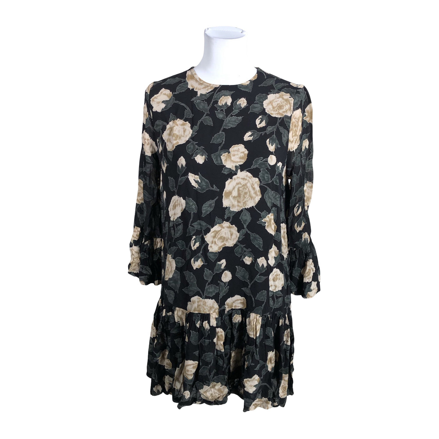 Unisex Ganni - Õhuke kleit, suurus 38 - Must (1)