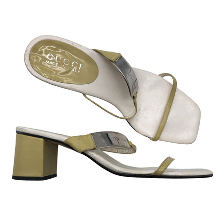 Unisex Gucci - Kontsaga rihmikud, suurus 37 - Kollane ()