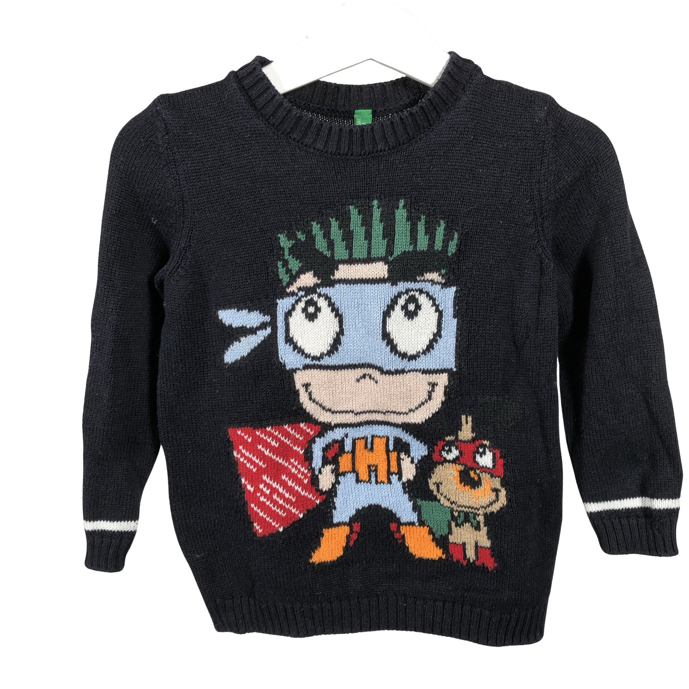 Unisex Benetton - Kampsun, suurus 80 - 86 - Must (1)