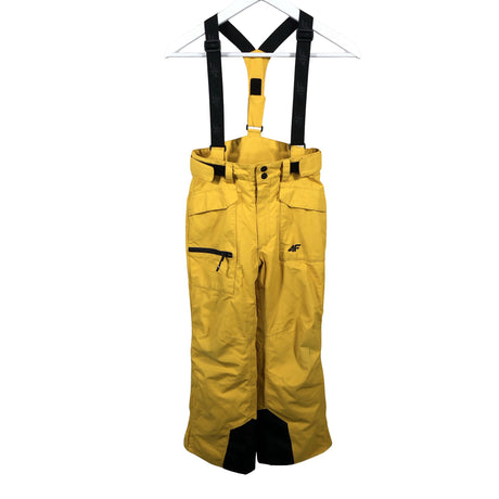 Unisex 4F - Talvepüksid, suurus 128 - 134 - Kollane ()