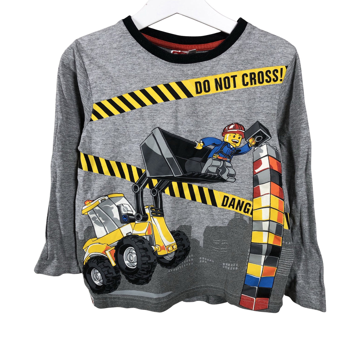 Unisex Lego - Trikotaažist pluus, suurus 98 - 104 - Hall (1)
