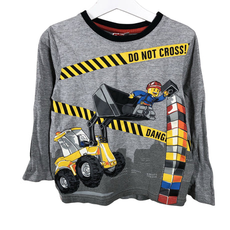 Unisex Lego - Trikotaažist pluus, suurus 98 - 104 - Hall ()