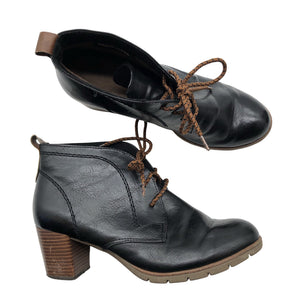 Unisex Marco Tozzi - Poolsaapad, suurus 39 - Must (1)