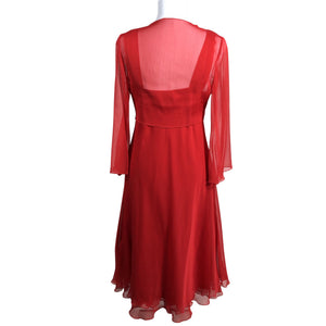 Unisex Allison - Pidulik kleit, suurus 40 - Punane (2)