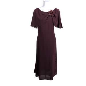 Unisex Carolin - Õhuke kleit, suurus 38 - Veinipunane (1)