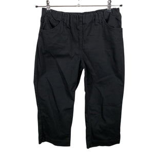 Unisex LauRie - Mittevenivad poolpikad püksid, suurus 40 - Must (1)