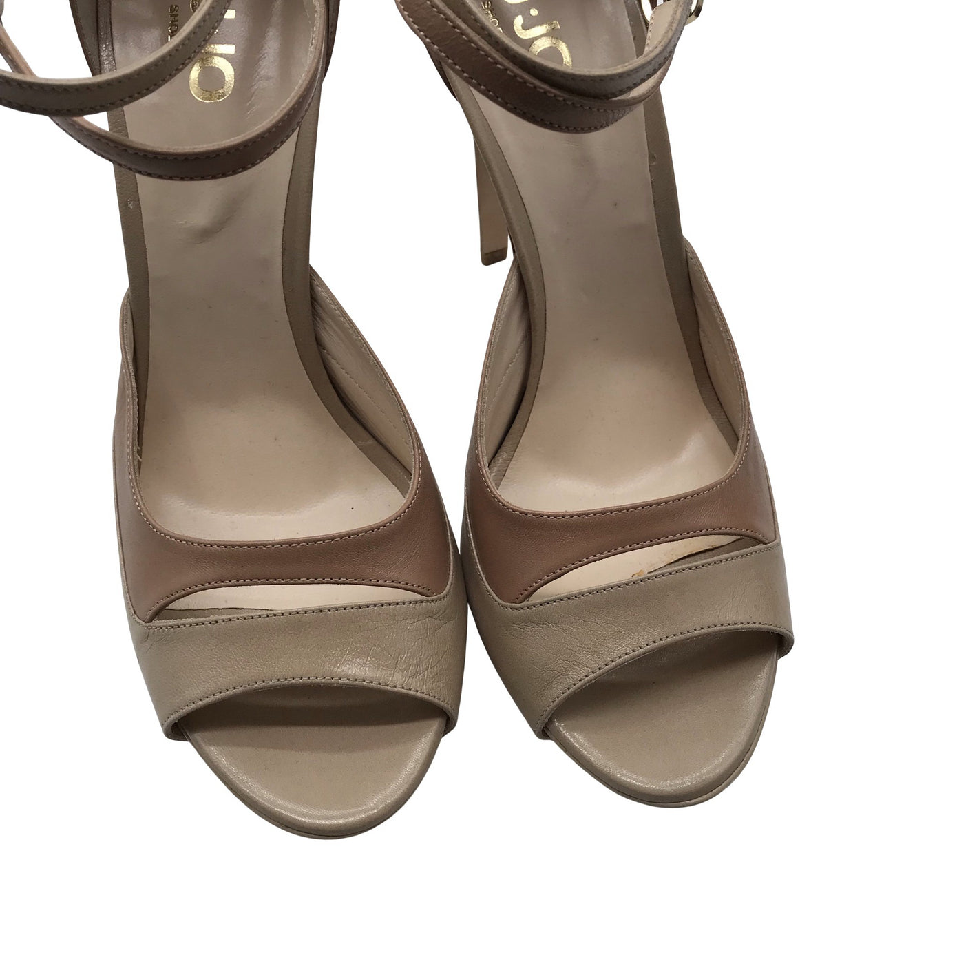 Unisex Liu Jo - Kontsaga rihmikud, suurus 39 - Beige (3)