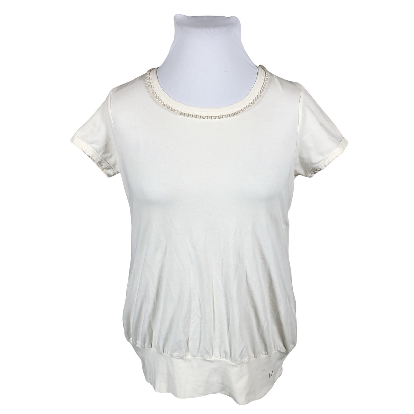 Unisex Liu Jo - T-särk, suurus 42 - Looduslik valge (1)