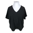 Unisex NOSH - Lühikeste käistega pluus, suurus 46 - Must ()